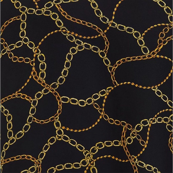 TORRID- Black & Gold Top - Picture 2 of 2